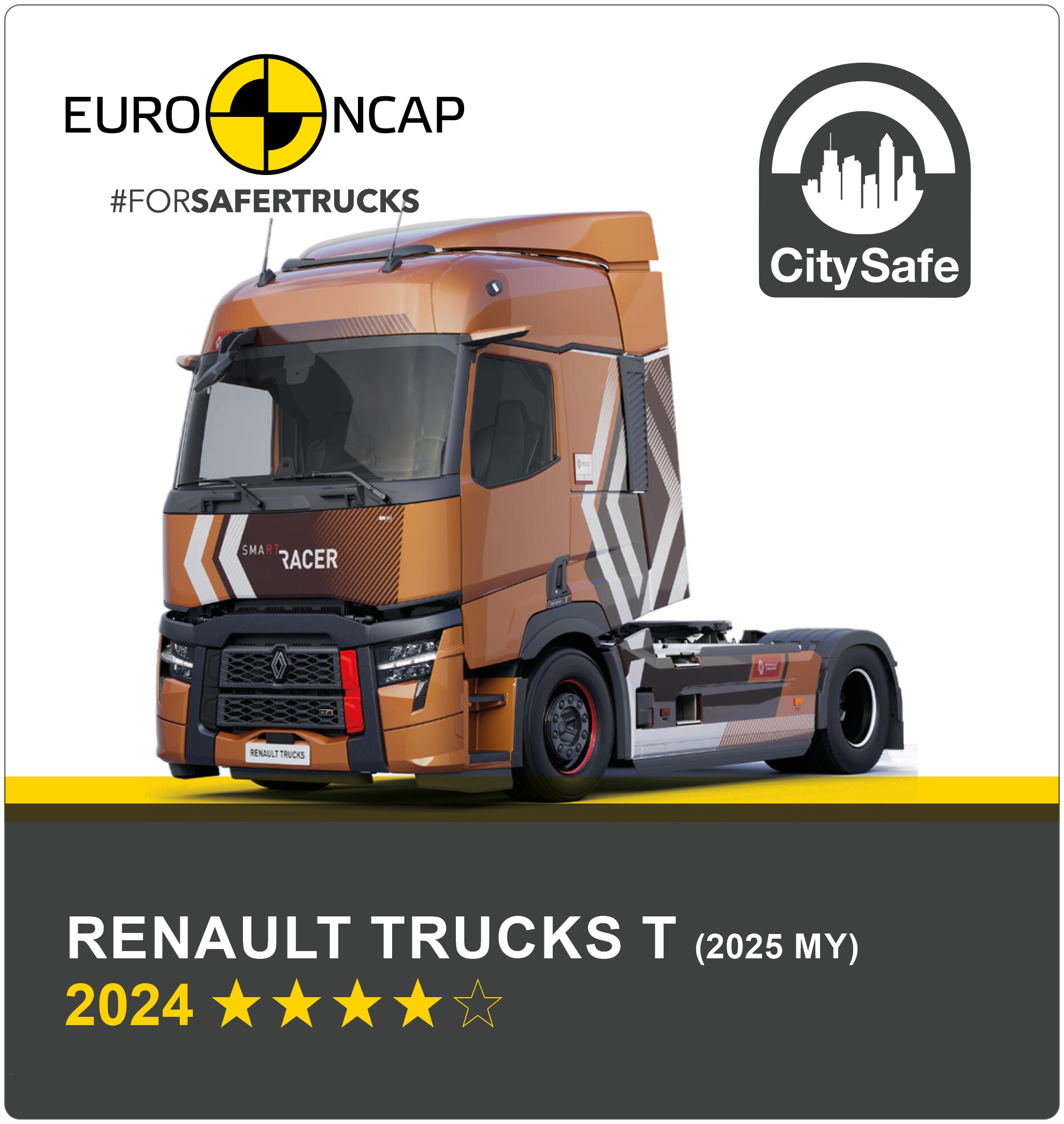 Renault Trucks T winner EuronCap City Safe