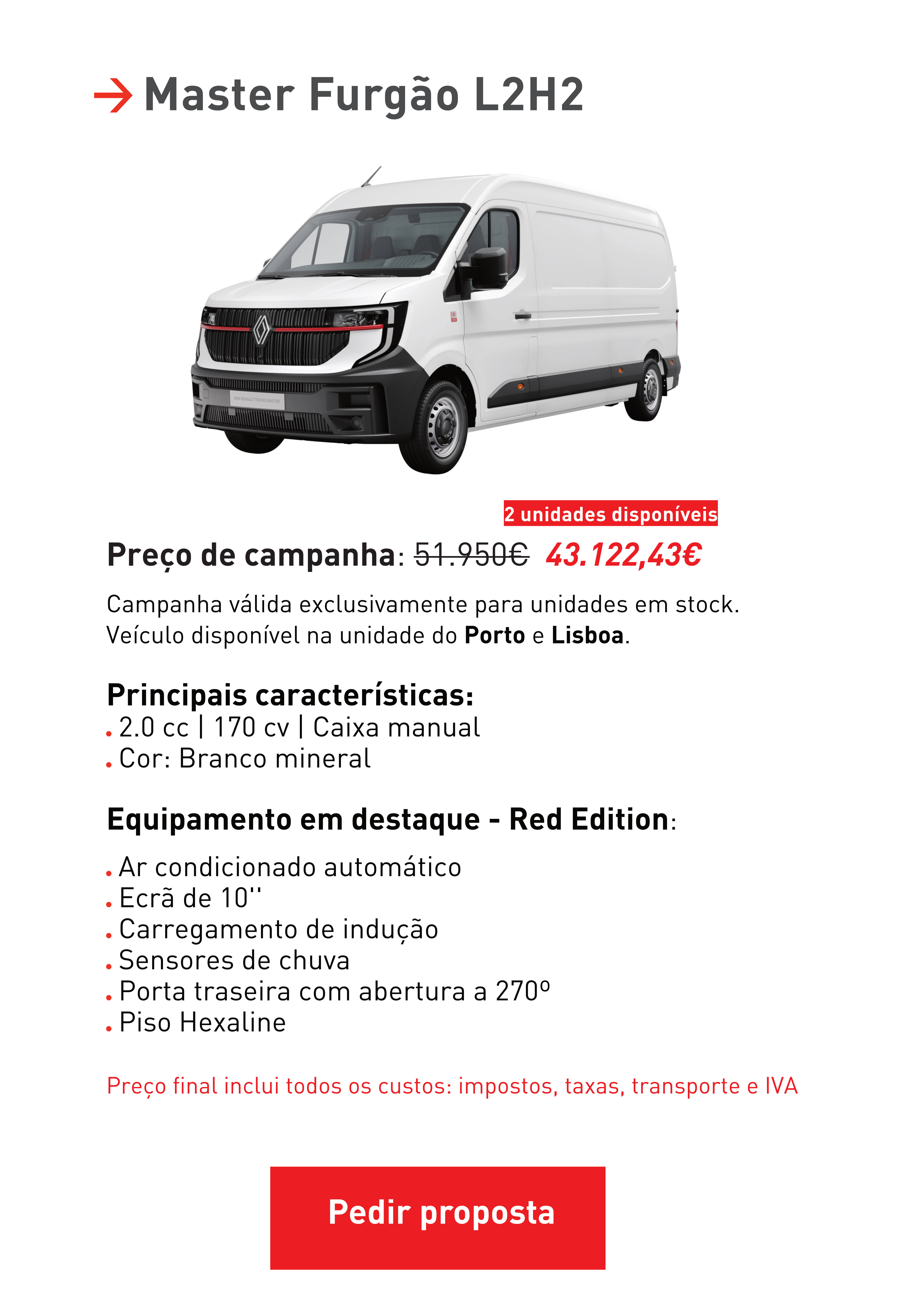 Master Furgão L2H2