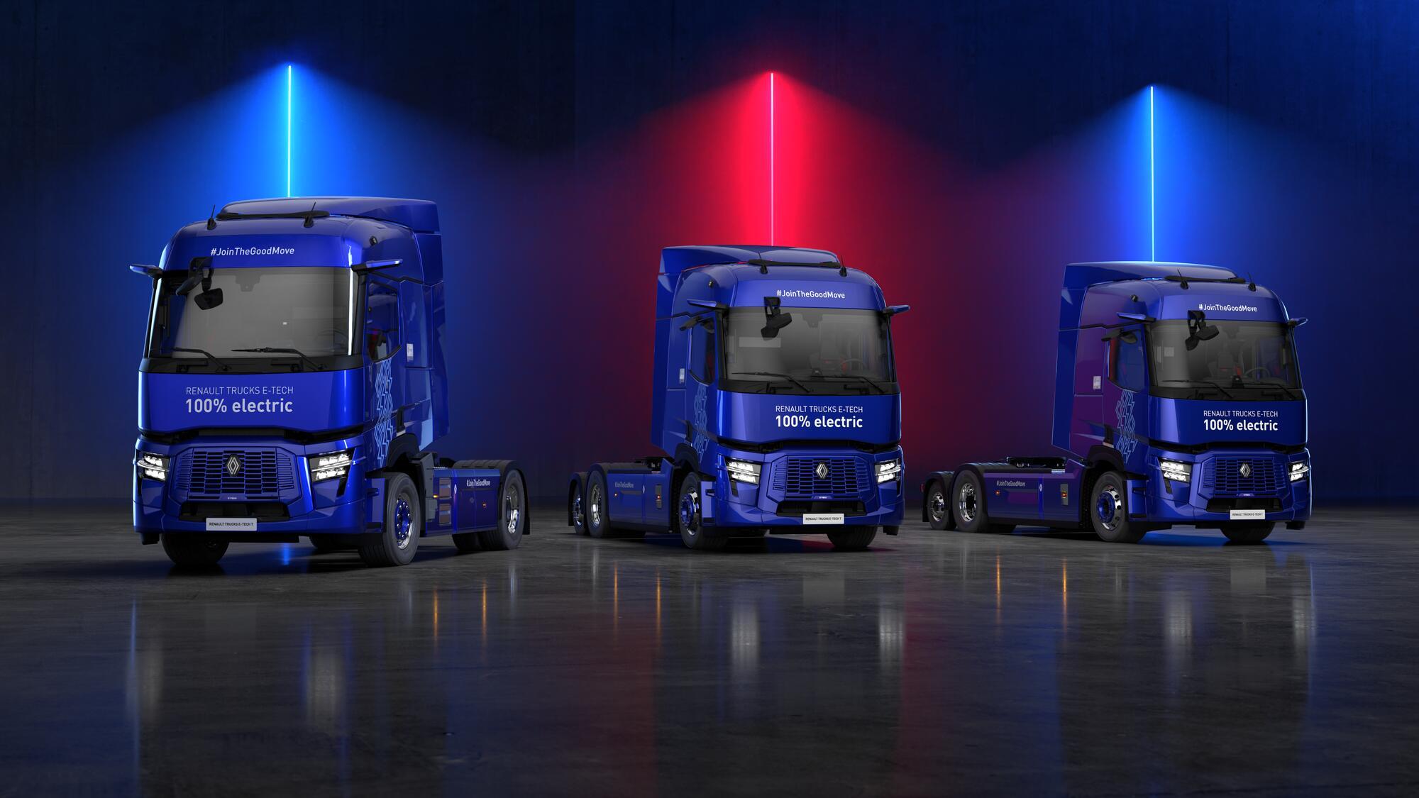 Renault Trucks E-Tech T 540, Renault Trucks E-Tech T 585, Renault Trucks E-Tech T 780