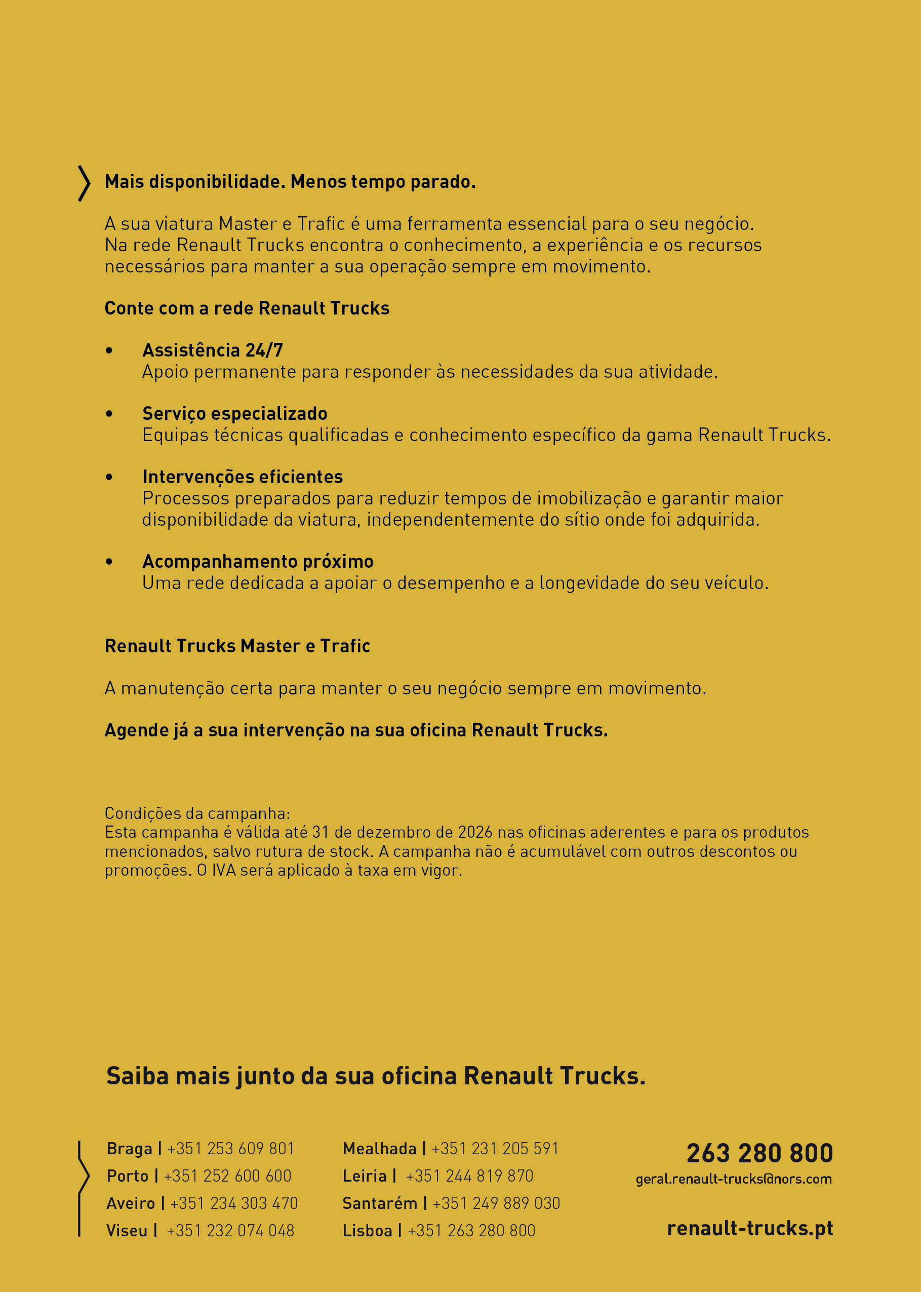 Campanha Óleo e Filtros LCVs
