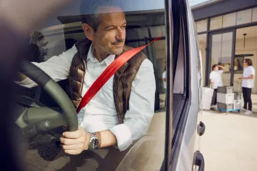 Renault Trucks Trafic in action, catering activity