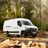 Renault Trucks Master 4x4 in a forest