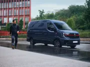 Renault Trucks Master Red EDITION Exclusive - parked van in Lyon Vaise (France)