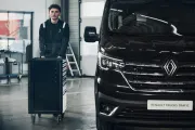 Mechanics in a Renault Trucks workshop